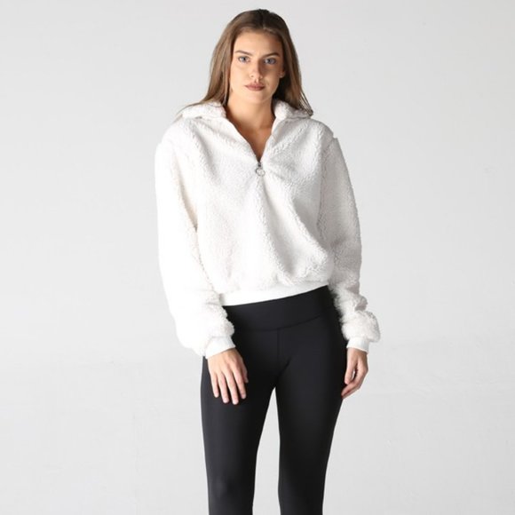 Angie Sweaters - Yvone Faux Fur Sweater